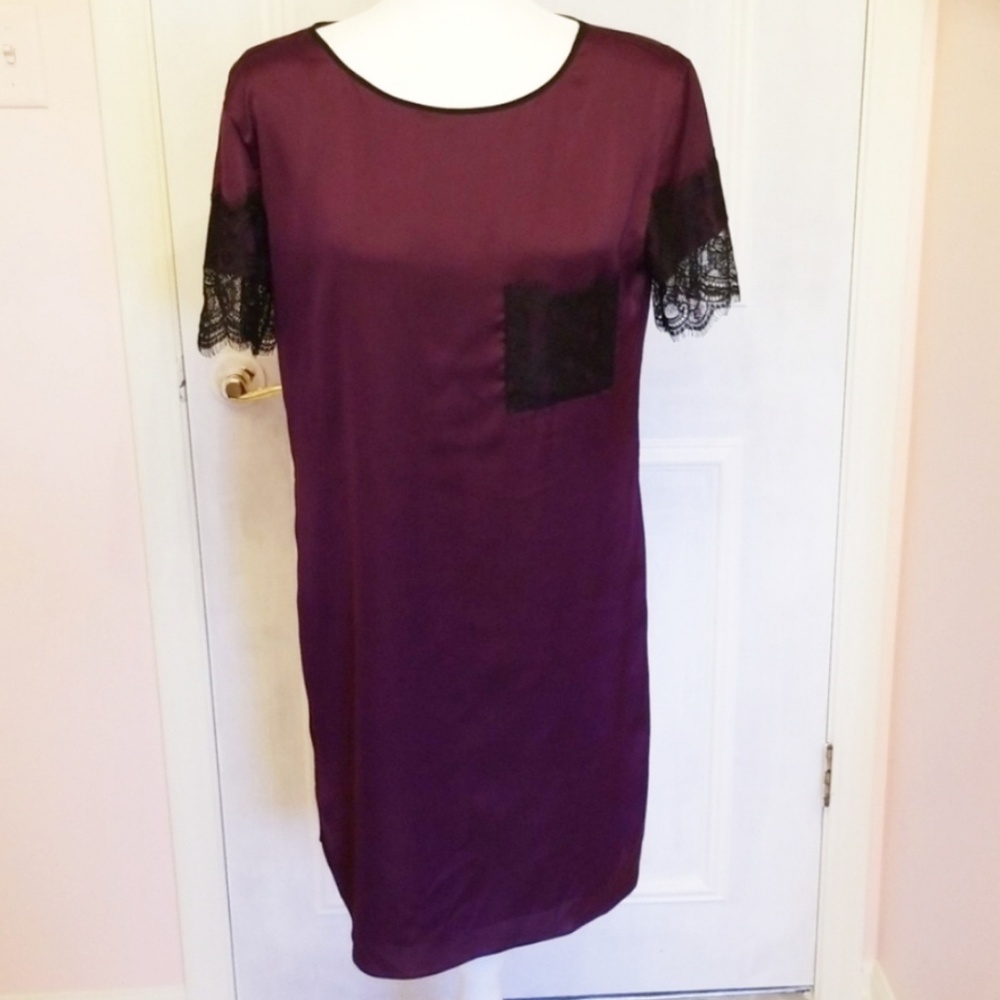RACHEL ROY plum tunic - Picture 2 of 8